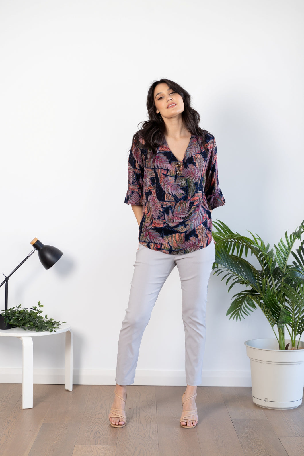 Abstract Leaves Top