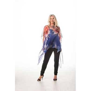 Romance Scarf - Orchid Blue