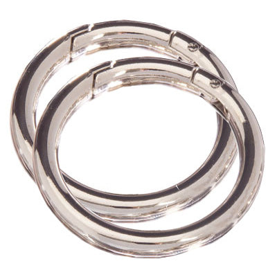 Miche Bag Silver Carabiner 1.5 inch (set of 2)