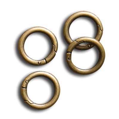Miche Bag Brass Carabiner 1 Inch 4Pk