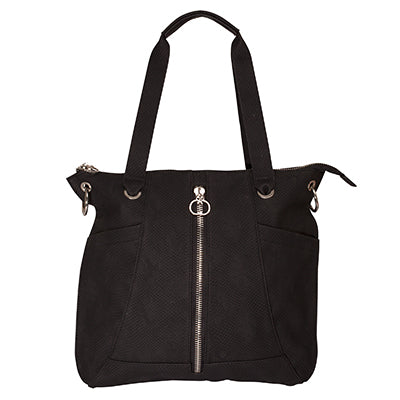Zipper Tote - Ebony