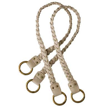 Braided Fashion Handles Cream