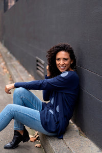 Circle Print Jumper